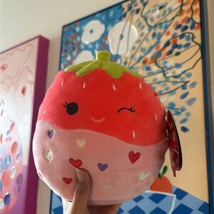 Scarlet Valentine’s Day Chocolate Dip Strawberry Squishmallow